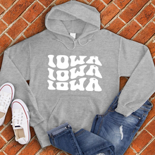 Load image into Gallery viewer, Iowa Wave Hoodie
