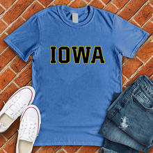 Load image into Gallery viewer, Yellow And Black Iowa Tee