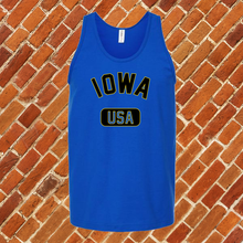 Load image into Gallery viewer, IOWA USA Unisex Tank Top