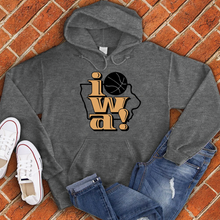 Load image into Gallery viewer, Iowa Basketball Hoodie