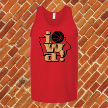 Load image into Gallery viewer, Iowa Basketball Unisex Tank Top