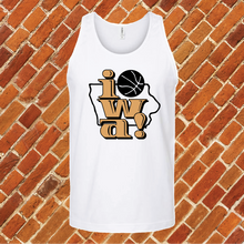 Load image into Gallery viewer, Iowa Basketball Unisex Tank Top