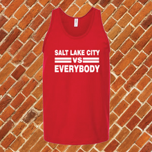Load image into Gallery viewer, Salt Lake City vs Everybody Unisex Tank Top