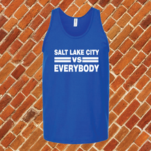 Load image into Gallery viewer, Salt Lake City vs Everybody Unisex Tank Top