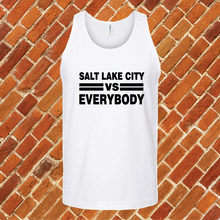 Load image into Gallery viewer, Salt Lake City vs Everybody Unisex Tank Top