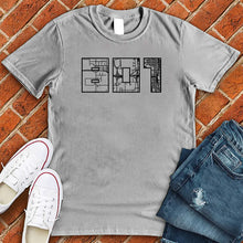 Load image into Gallery viewer, 801 Map Tee