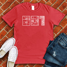 Load image into Gallery viewer, 801 Map Tee