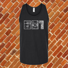 Load image into Gallery viewer, 801 Map Unisex Tank Top