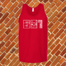 Load image into Gallery viewer, 801 Map Unisex Tank Top