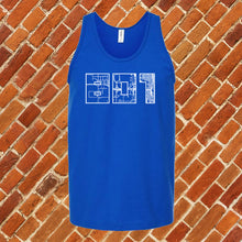 Load image into Gallery viewer, 801 Map Unisex Tank Top