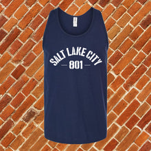 Load image into Gallery viewer, Salt Lake City 801 Unisex Tank Top
