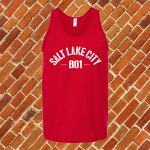 Load image into Gallery viewer, Salt Lake City 801 Unisex Tank Top