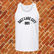 Load image into Gallery viewer, Salt Lake City 801 Unisex Tank Top