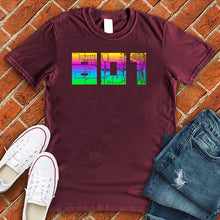 Load image into Gallery viewer, 801 Map Neon Tee