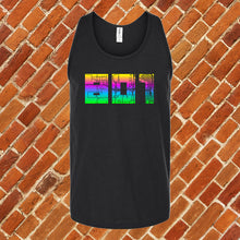 Load image into Gallery viewer, 801 Map Neon Unisex Tank Top