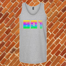 Load image into Gallery viewer, 801 Map Neon Unisex Tank Top