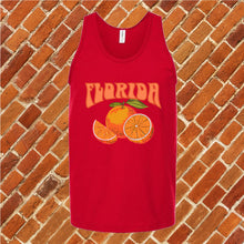 Load image into Gallery viewer, Florida Oranges Graphic Unisex Tank Top
