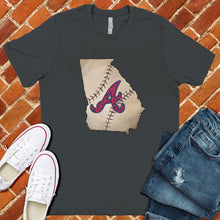 Load image into Gallery viewer, Georgia Baseball State Tee