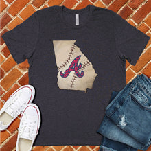 Load image into Gallery viewer, Georgia Baseball State Tee