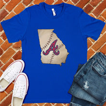 Load image into Gallery viewer, Georgia Baseball State Tee