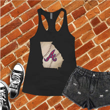 Load image into Gallery viewer, Georgia Baseball State Women's Tank Top