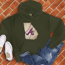 Load image into Gallery viewer, Georgia Baseball State Hoodie