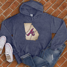 Load image into Gallery viewer, Georgia Baseball State Hoodie