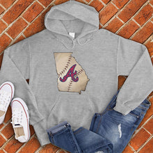 Load image into Gallery viewer, Georgia Baseball State Hoodie