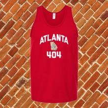 Load image into Gallery viewer, Atlanta 404 Baseball Unisex Tank Top
