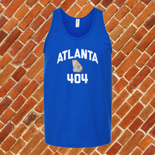 Load image into Gallery viewer, Atlanta 404 Baseball Unisex Tank Top