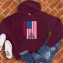 Load image into Gallery viewer, Washington DC American Flag Monument Hoodie