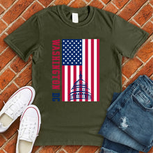 Load image into Gallery viewer, Washington DC American Flag Monument Tee