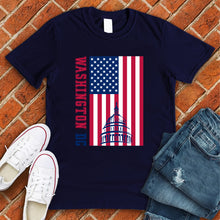 Load image into Gallery viewer, Washington DC American Flag Monument Tee