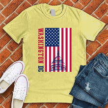 Load image into Gallery viewer, Washington DC American Flag Monument Tee