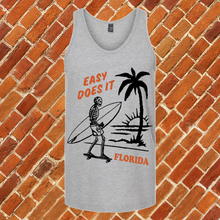 Load image into Gallery viewer, Easy Does It Florida Unisex Tank Top