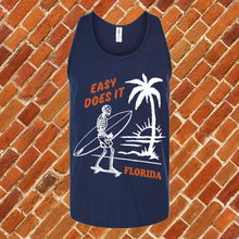 Load image into Gallery viewer, Easy Does It Florida Unisex Tank Top