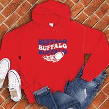Load image into Gallery viewer, Groovy Buffalo Football Hoodie