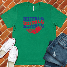 Load image into Gallery viewer, Groovy Buffalo Football Tee
