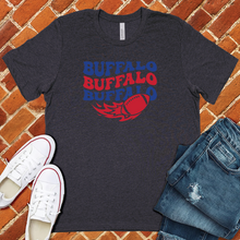 Load image into Gallery viewer, Groovy Buffalo Football Tee