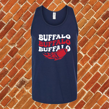 Load image into Gallery viewer, Groovy Buffalo Football Unisex Tank Top