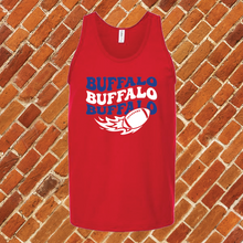 Load image into Gallery viewer, Groovy Buffalo Football Unisex Tank Top