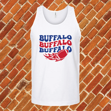 Load image into Gallery viewer, Groovy Buffalo Football Unisex Tank Top