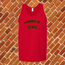 Load image into Gallery viewer, Hawkeye state Unisex Tank Top