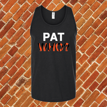 Load image into Gallery viewer, Pat Who? Unisex Tank Top