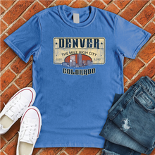Load image into Gallery viewer, The Mile High City Plate Tee