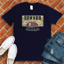 Load image into Gallery viewer, The Mile High City Plate Tee