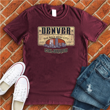 Load image into Gallery viewer, The Mile High City Plate Tee