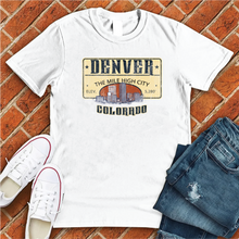 Load image into Gallery viewer, The Mile High City Plate Tee