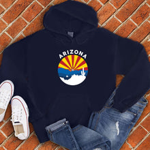 Load image into Gallery viewer, Arizona Flag circle Hoodie