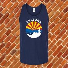 Load image into Gallery viewer, Arizona Flag circle Unisex Tank Top